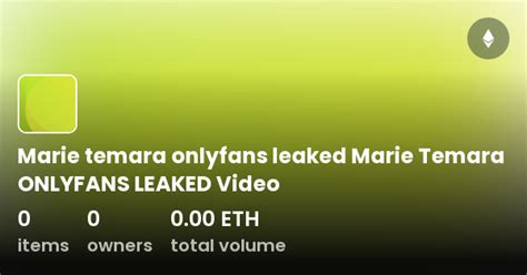 marietemara leaked|Marie Temara 44 Leaked Files